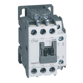  CTX  3P 22A  1NO1NC 24V AC 