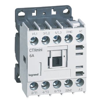  CTX MINI CT 3P 6A 1NC 24VAC 