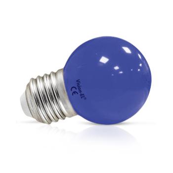  LED 1 W BULB E27 BLEU BLI X2 