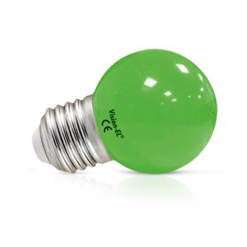  LED 1 W BULB E27 VERT BLI X2 