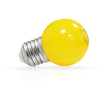  LED 1 W BULB E27 JAUNE BLI X2 