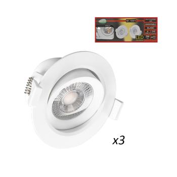  LED  3W SPOT PLAF 3000K BOITE 