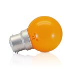  LED 1 W BULB B22 ORANGE BLI X2 