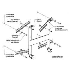  KIT ENTR'AXE POUR FIXATION 