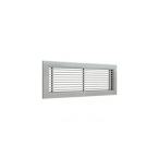  Grille aluminium avec cadre 25 