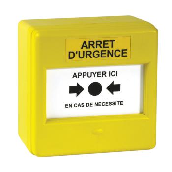  DM jaune ARRET URGENCE 