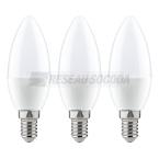  Pack de 3 LED Flamme 4W E14 