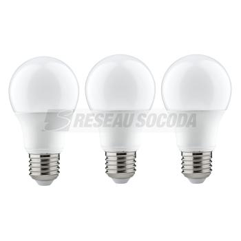  Pack de 3 LED std 6,5W E27 