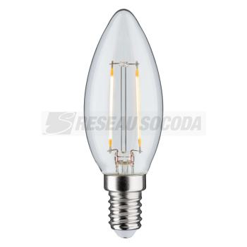  Flamme LED 2,5W E14 230V gra 