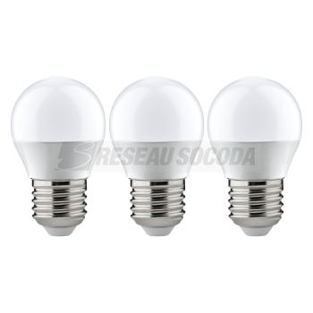  Kit de3 LED sph 3,5W E27 