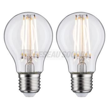  LED filament x2 STD 806lm E27 