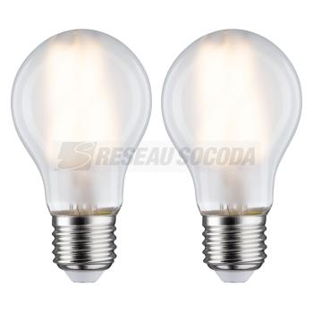  LED filament x2 STD 806lm E27 