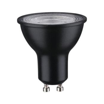  LED GU10 460lm 2700K 36 Black 