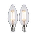  LED Fil flamme x2 470lm E14 27 