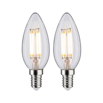  LED Fil flamme x2 470lm E14 27 