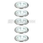  Mini encastrs LED rond 5x0,5w 