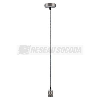  Suspensions E27 2 m cble tiss 