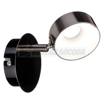  Spot Funnel 1x6 W chrome noir 