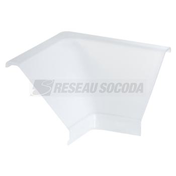  Kit de 2 coins Delta plastique 