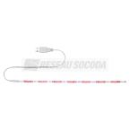  Ruban USB 30cm rouge/blanc 