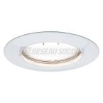  Set encastr rond fixe LED 