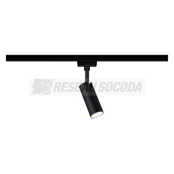  Spot URail Tubo 1x5W Noir mat 