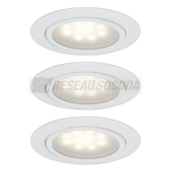  Kit Encastr. Meuble LED 3x1W 