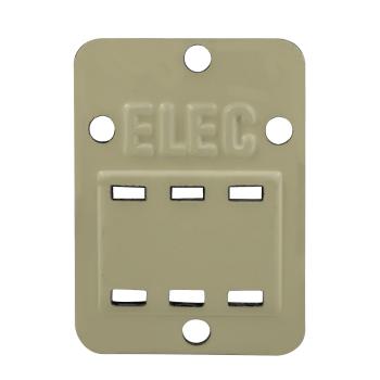  PSELEC PLAQUETTE ALU''ELEC'' 