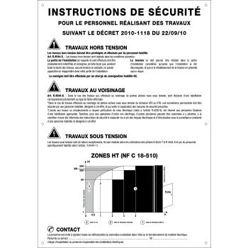  SIG103 PLAQUE CONSIGNE SECU 