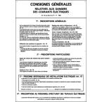  SIG105 PLAQUE CONSIGNES GEN 