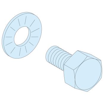  40x vis + rond. M6x16 