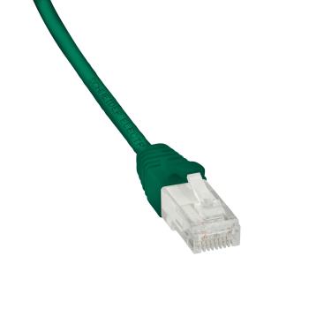  CORDON UUTP CAT6 1m Vert 