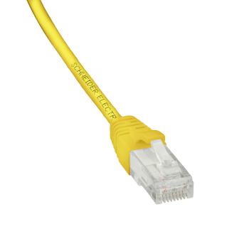  CORDON UUTP CAT6 1m Yellow 