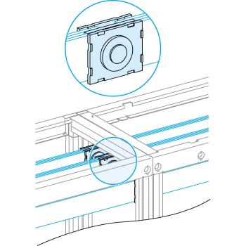  Eclisse JdB horizontal 50/60mm 