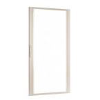  Porte verre armoire 27M blanc 