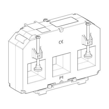  Transf LVCT solid 25mm 100A 