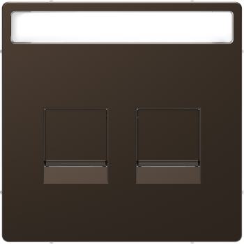  Enjo RJ45 porte-tiq mocca 