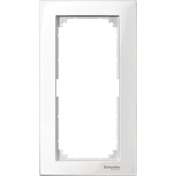  M-PLAN BLANC PLAQUE DBL 