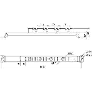  SUPP.BAR.VERTIC.3200A 800 