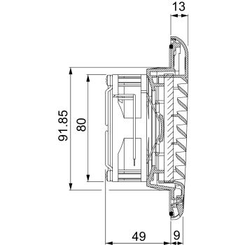  VENTIL.38M3-H 24V DC IP54 