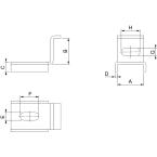  CONNECT. RAIL C ECA 20X20 