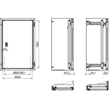  PORTE INT. P-COF 600X400 