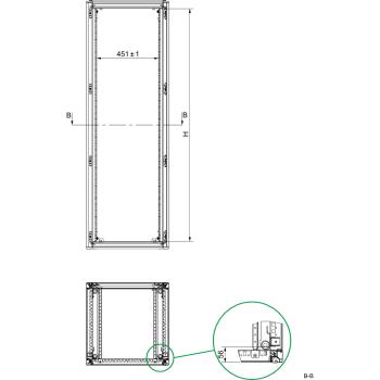  CHASSI 19P FIXE H1600 33U 