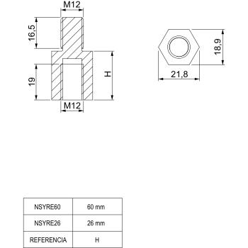  4 ENTRETOISES TOIT SF 26 