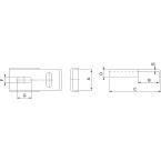  CONNECT. RAIL C UTA 20X20 