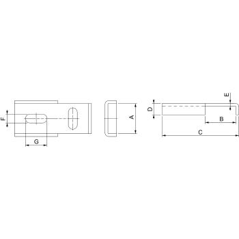  CONNECT. RAIL C UTA 20X20 