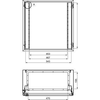  CHASS 12U FIX 19P SPACIAL 