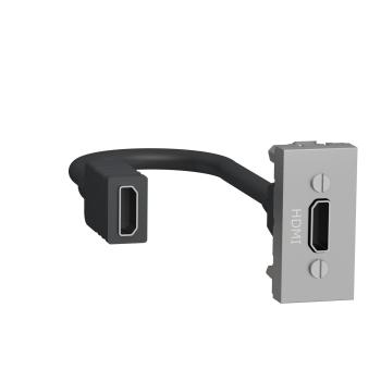  Prise HDMI 1m Alu 