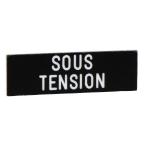  ETIQU SOUS TENSION 