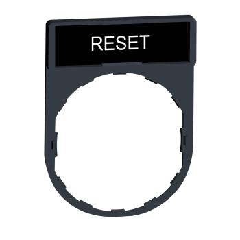  Porte tiquettes RESET 